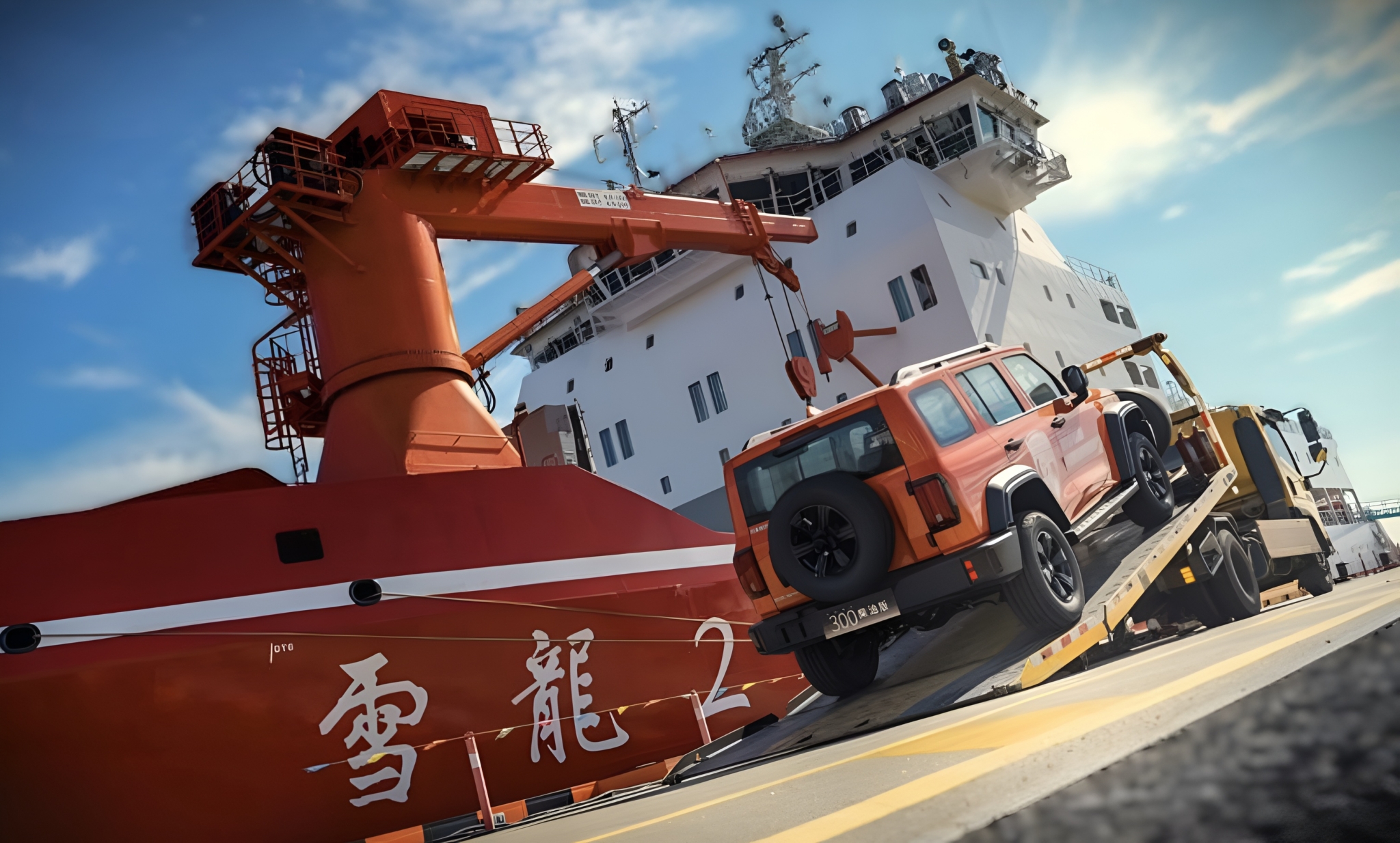 GWM Tank 300 Diesel отправится в Антарктиду для поддержки китайской экспедиции