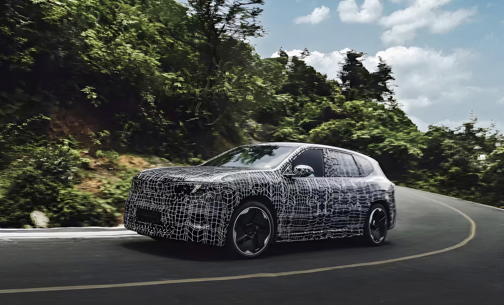 BMW представит новое поколение iX3 с увеличенной колесной базой в Китае в 2026 году