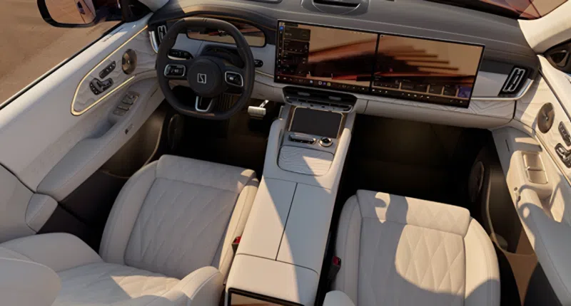 Zeekr показал интерьер гибридного внедорожника 8X перед запуском