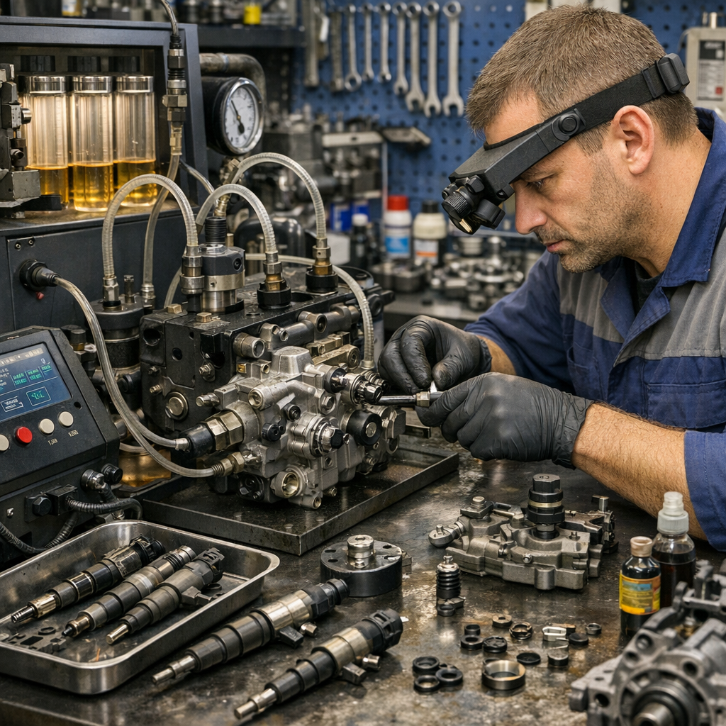 Ремонт топливных систем дизельных двигателей в Москве