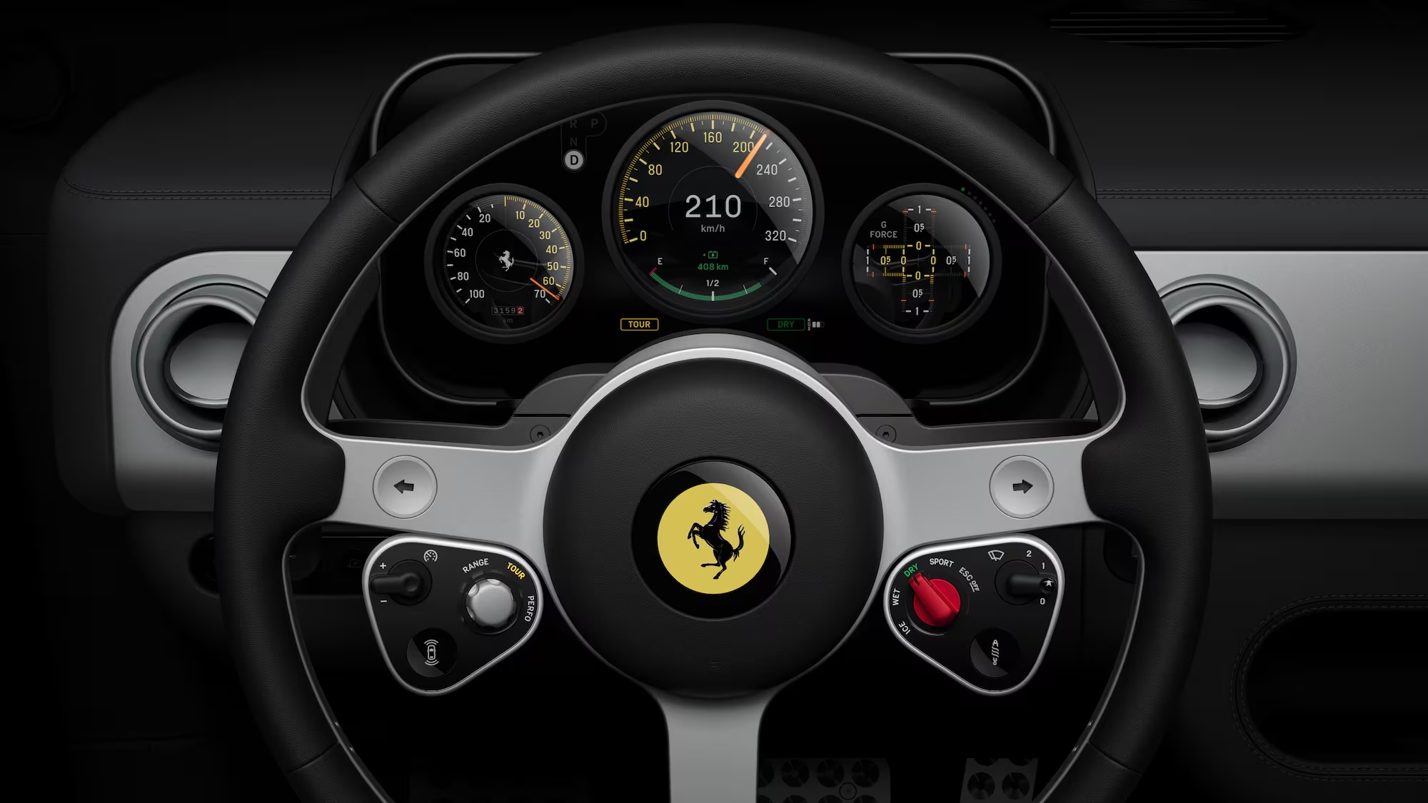 Ferrari представит первый электрокар Luce стоимостью более ₽41 млн