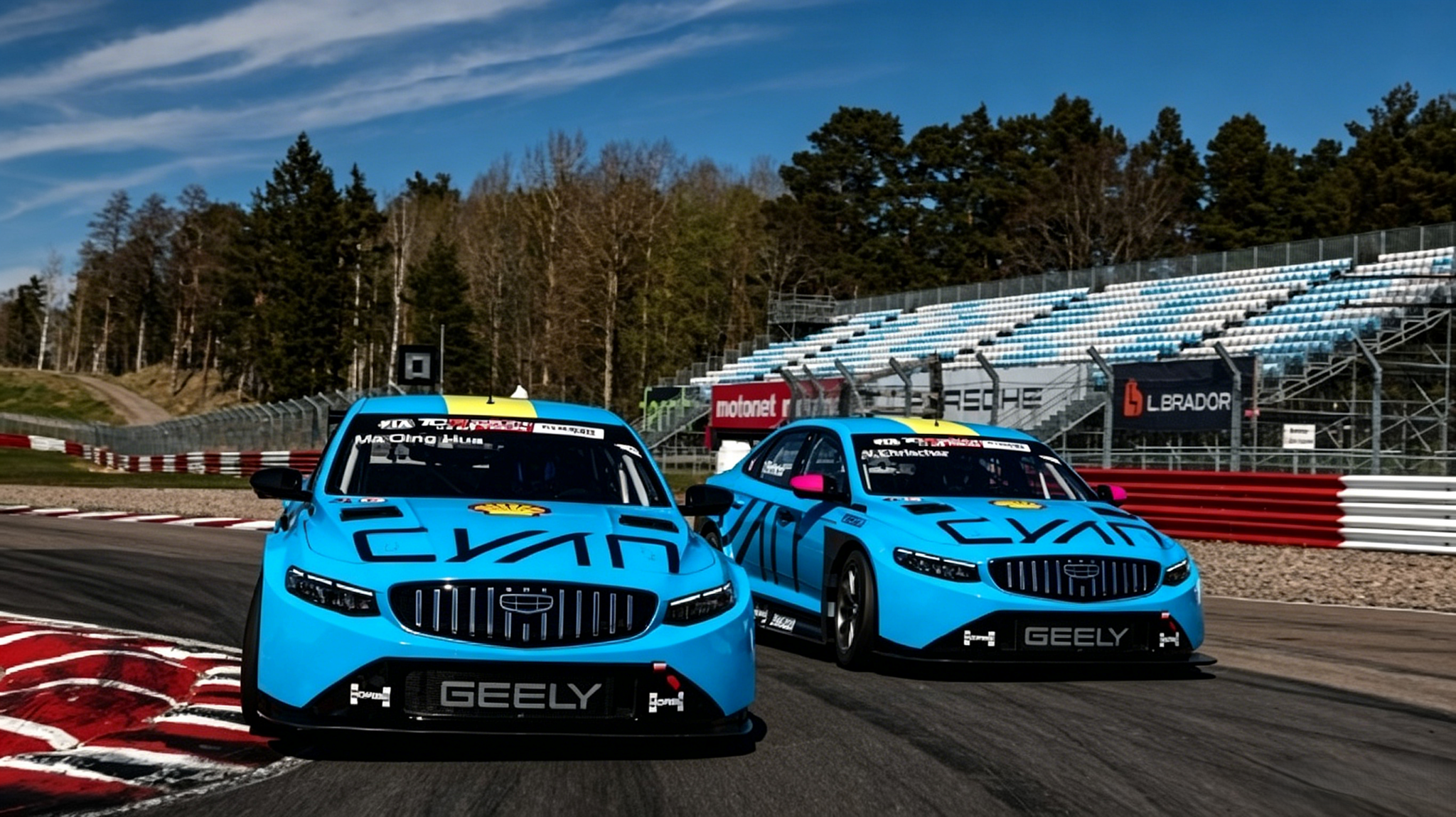 Geely Cyan Racing выиграла этап TCR в Валенсии на новой платформе Preface