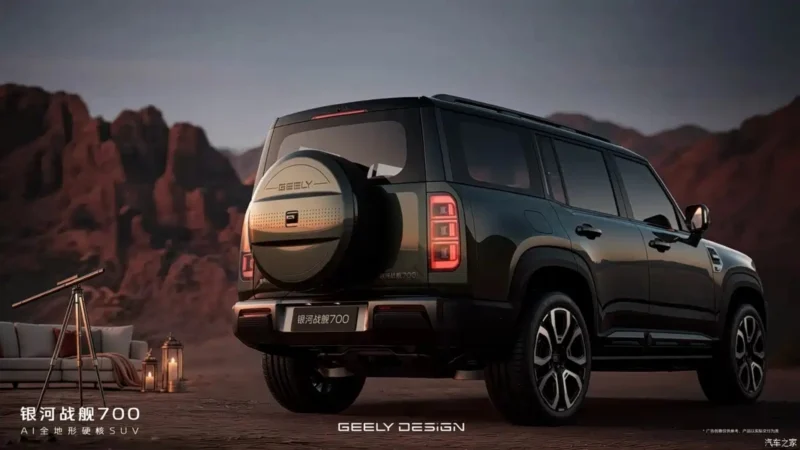 Geely показала салон гибридного внедорожника Cruiser 700 мощностью 1128 л.с.
