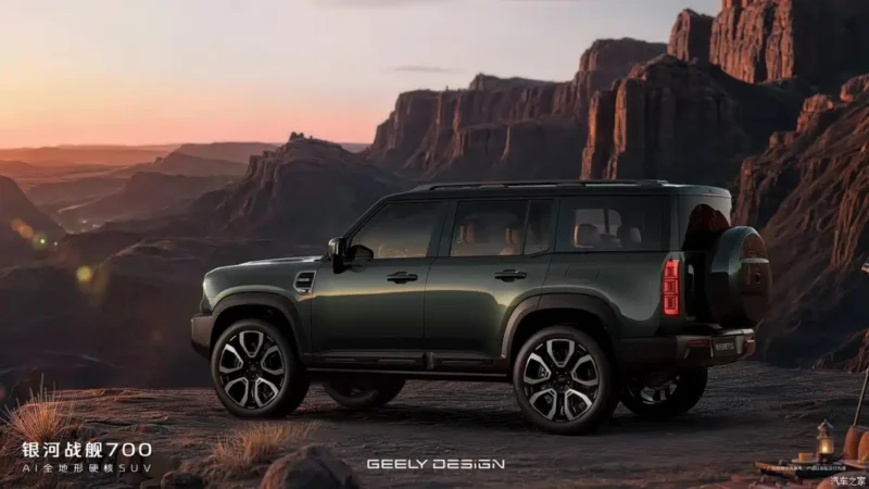 Geely показала салон гибридного внедорожника Cruiser 700 мощностью 1128 л.с.