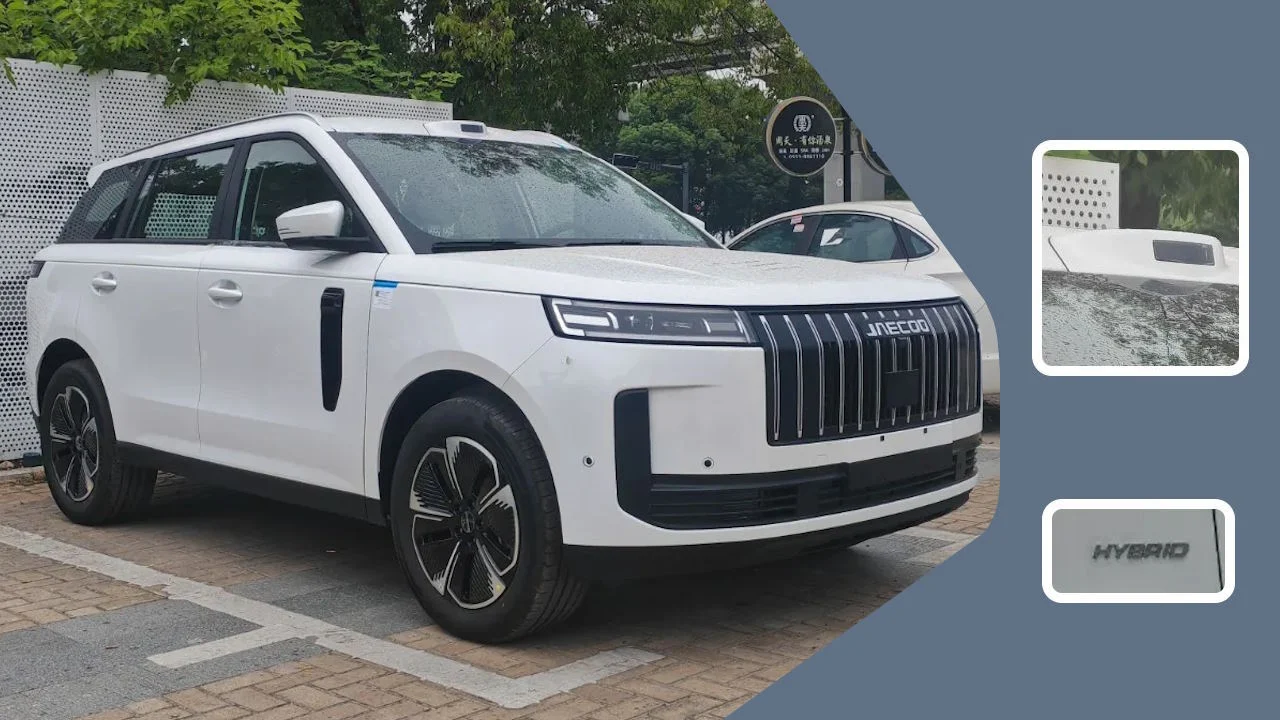 Jaecoo J5 замечен с лидаром — намёк на функции автопилота и гибридную версию