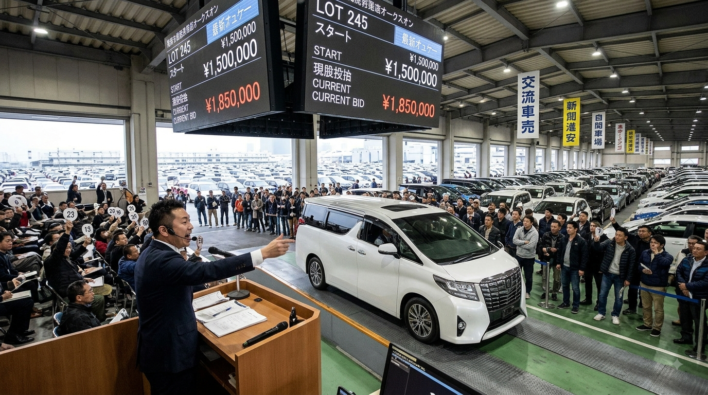 Автоаукционы Кореи, Китая и Японии: чем отличаются площадки