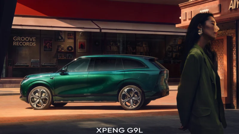 В Китае перед стартом продаж Xpeng G9L выставили в 119 автосалонах