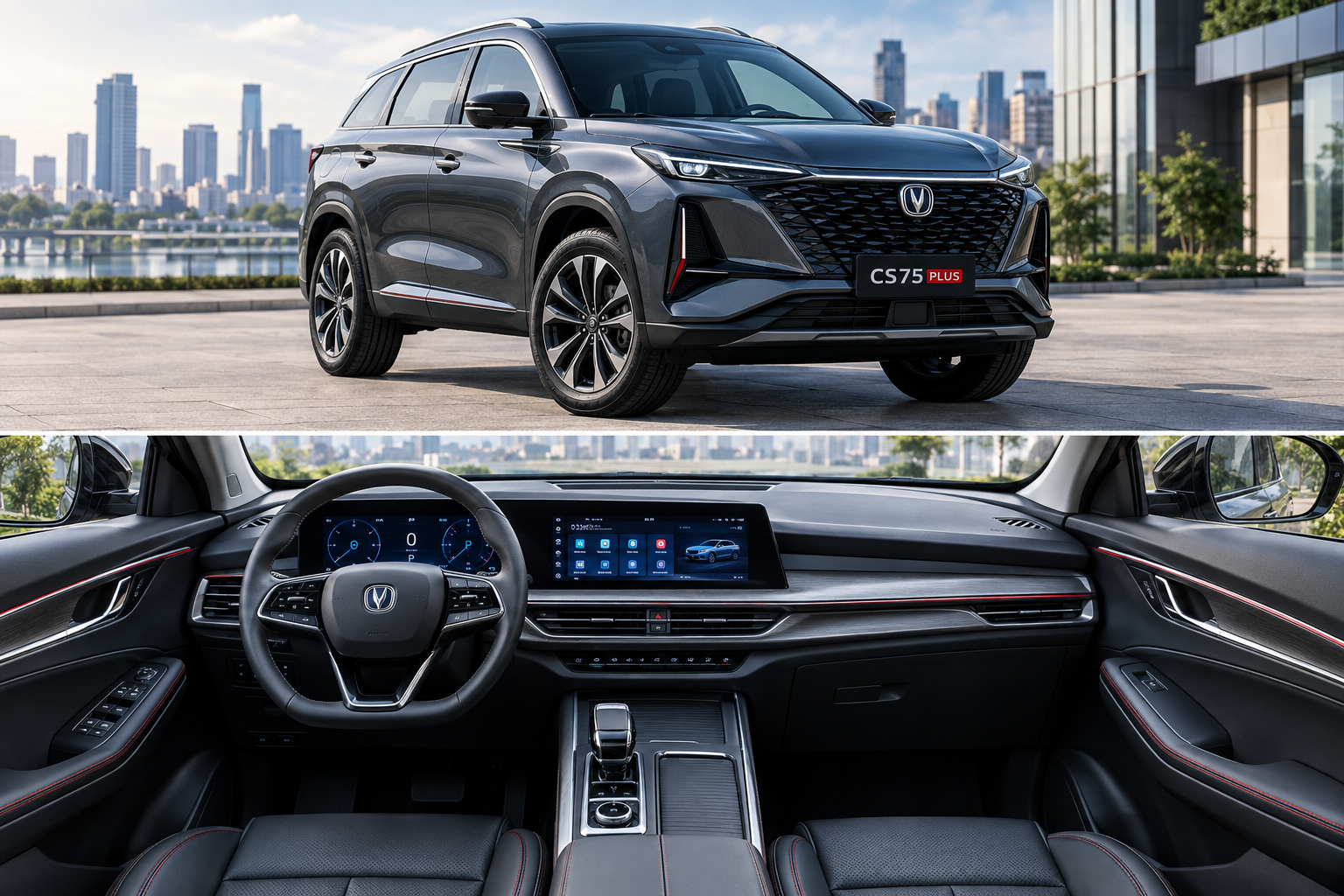 Changan CS75 Plus: современный кроссовер с турбомотором, просторным салоном и богатым оснащением
