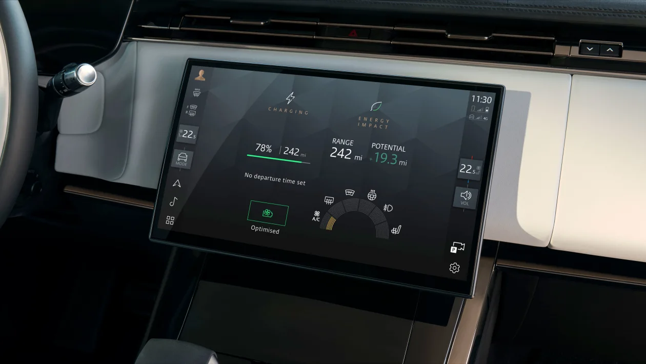 Range Rover Sport Electric получил запас хода до 602 км