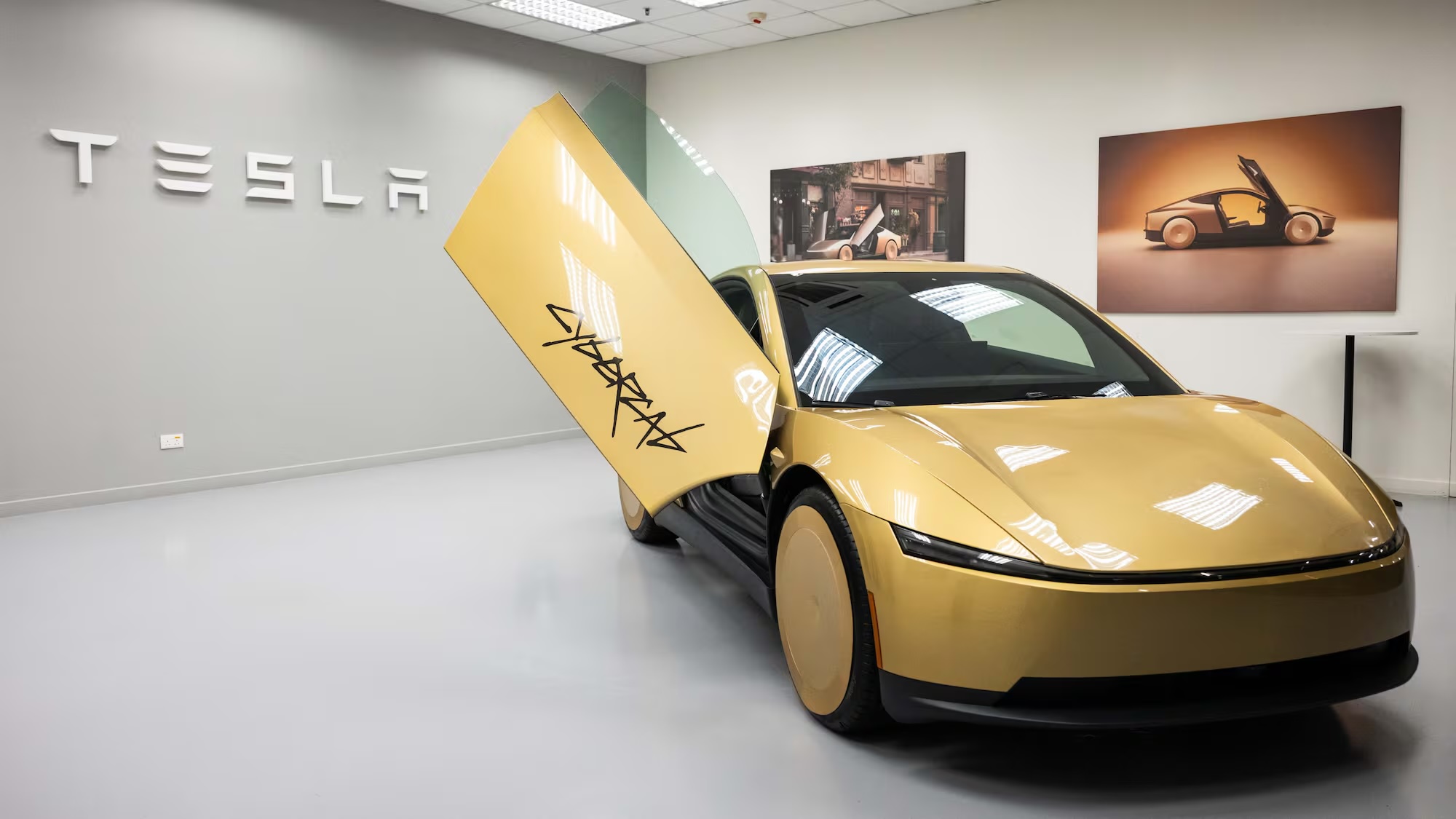 Tesla впервые покажет Cybercab в Европе на автосалоне в Париже
