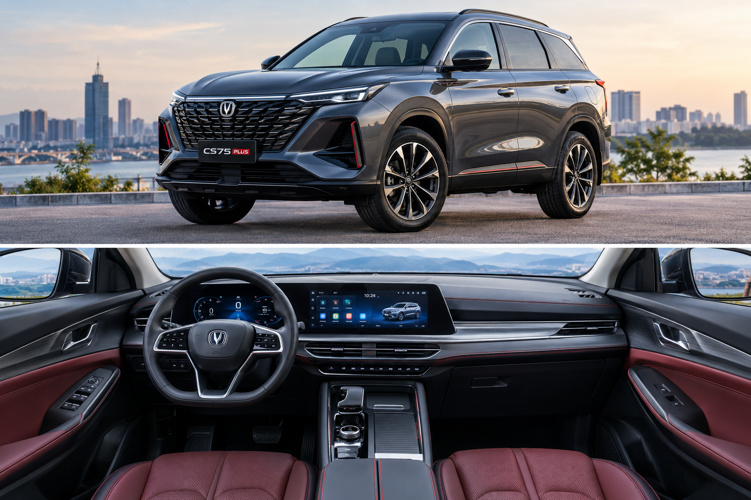 Changan CS75 Plus: современный кроссовер с турбомотором, просторным салоном и богатым оснащением
