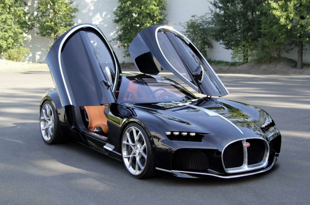 Компания Bugatti рассекретила три секретных концепта