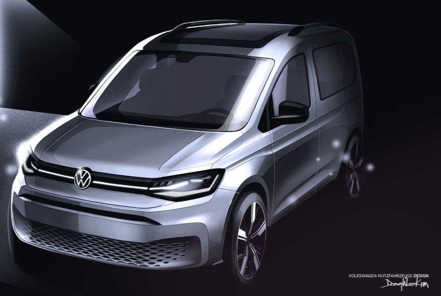 Volkswagen раскрыл внешность нового Volkswagen Caddy