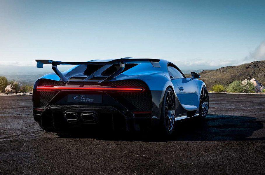 Bugatti представила лимитированный Chiron Pur Sport