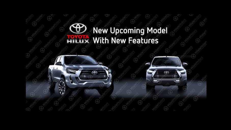Появились первые изображения рестайлингового Toyota Hilux