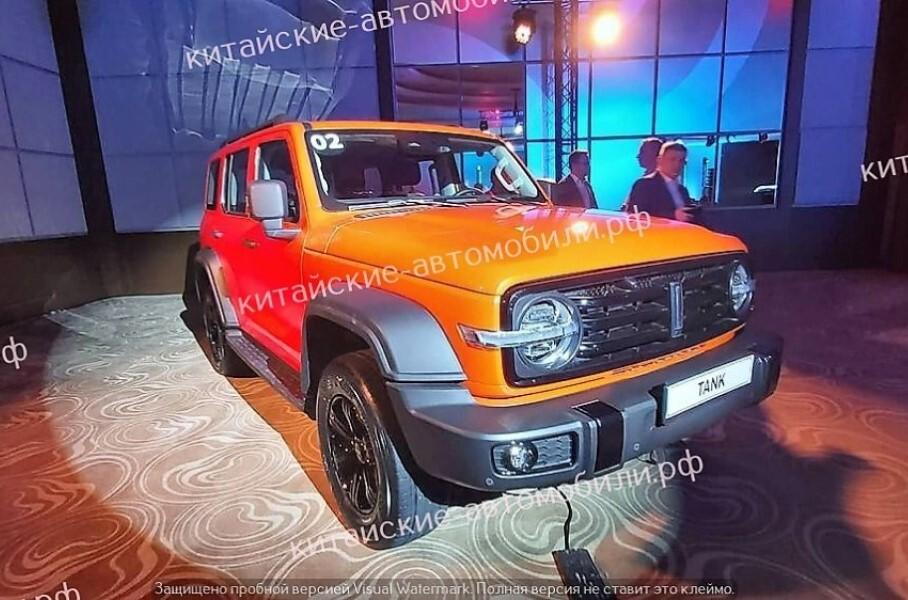 Haval показал новые внедорожники Big Dog и Wey Tank 300 для рынка РФ