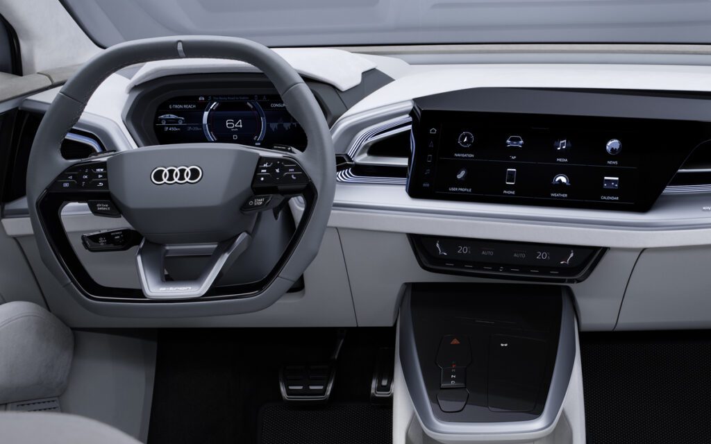 Audi презентовала новый кроссовер Audi Q4 Sportback e-tron