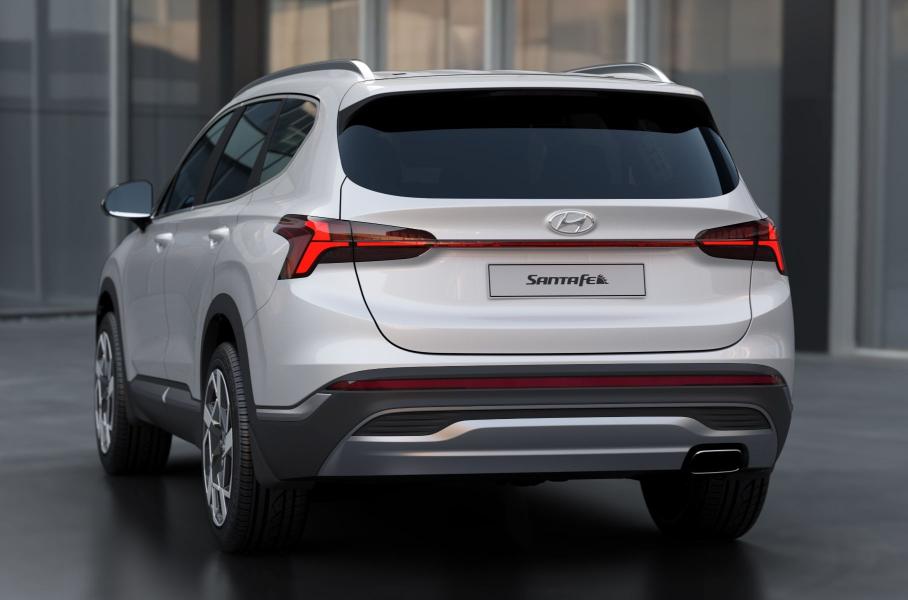 Обновленную Hyundai Santa Fe раскрыла компания