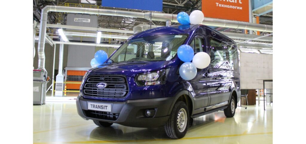 80-тысячный Ford Transit выпустили в России
