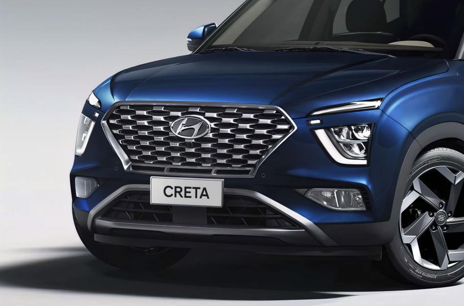 Hyundai представила для бразильскую версию кроссовера Creta второго поколения