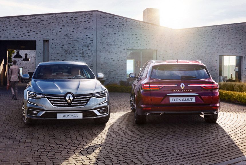 Renault обновила седан и универсал Renault Talisman