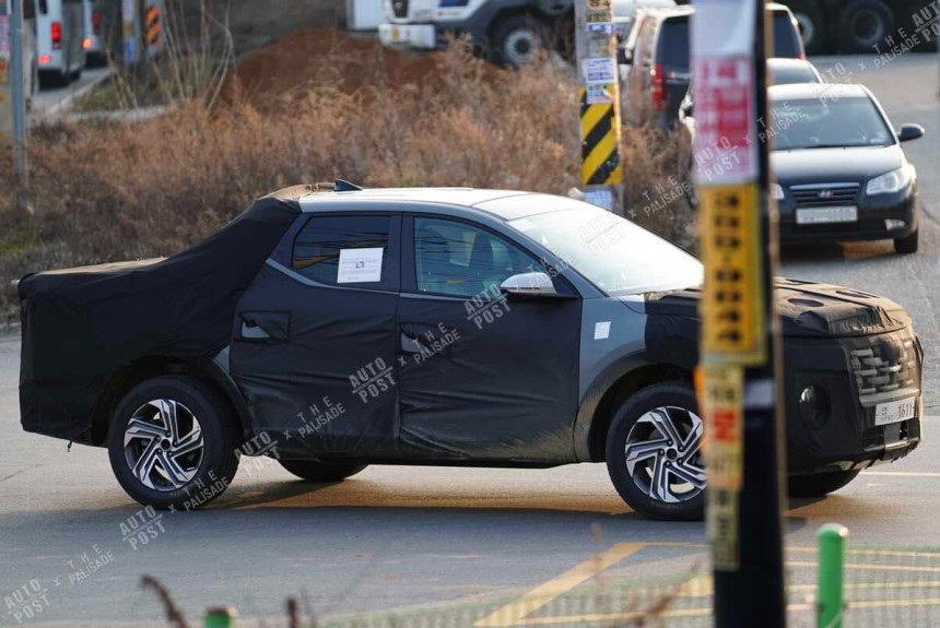 Пикап Hyundai Santa Cruz вышел на финальные тесты