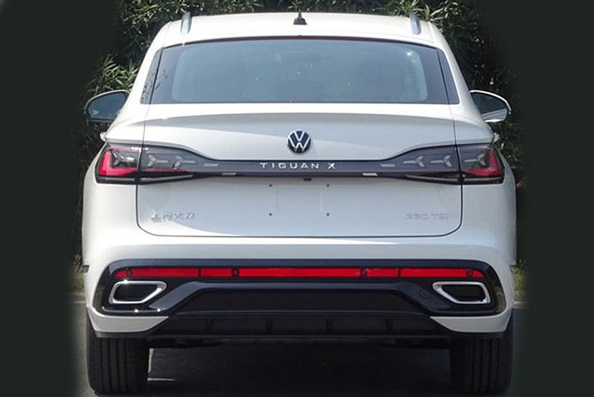 Купе-кроссовер Volkswagen Tiguan X показали на официальных фото