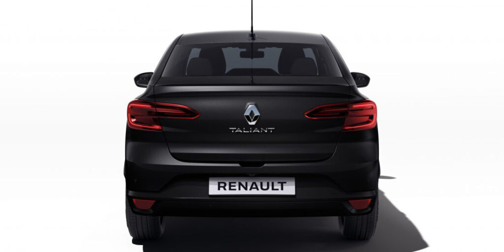 Компания Renault анонсировала новый седан Renault Taliant 2021 года