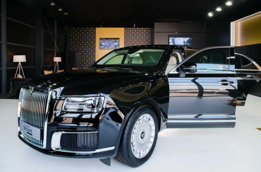 Президентский лимузин Aurus Limousine получил в РФ ценник в 107 млн рублей