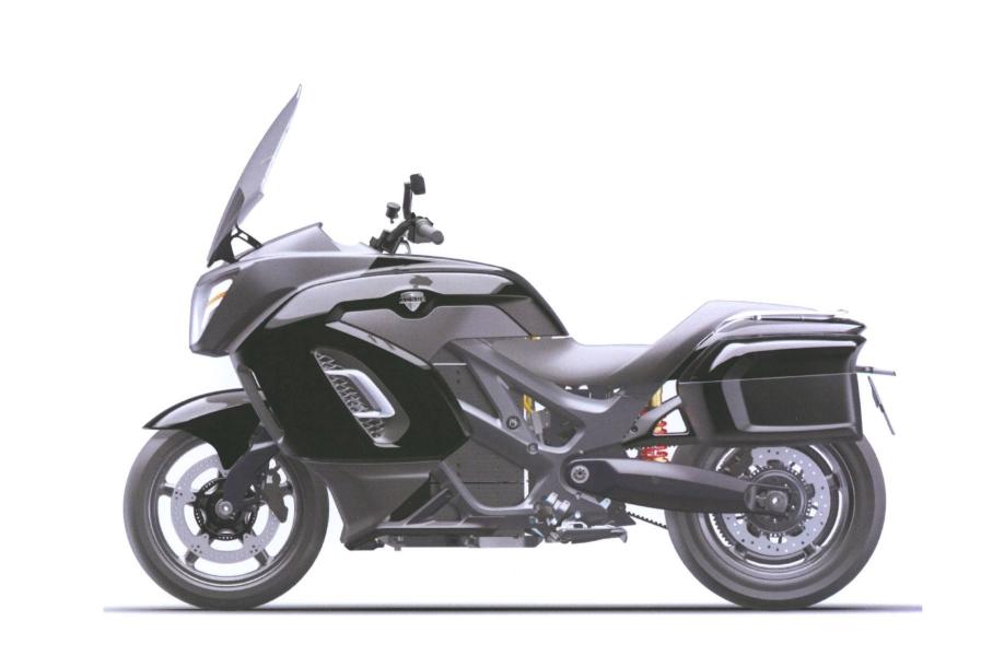 Опубликованы первые изображения электрического мотоцикла Aurus