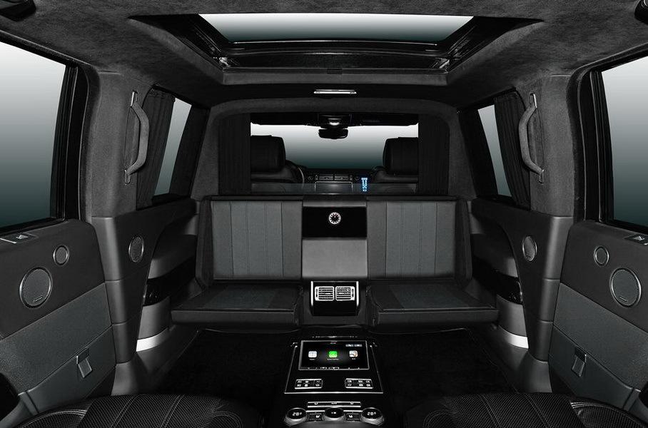 Показан шестиметровый броневик Range Rover за 100 миллионов рублей