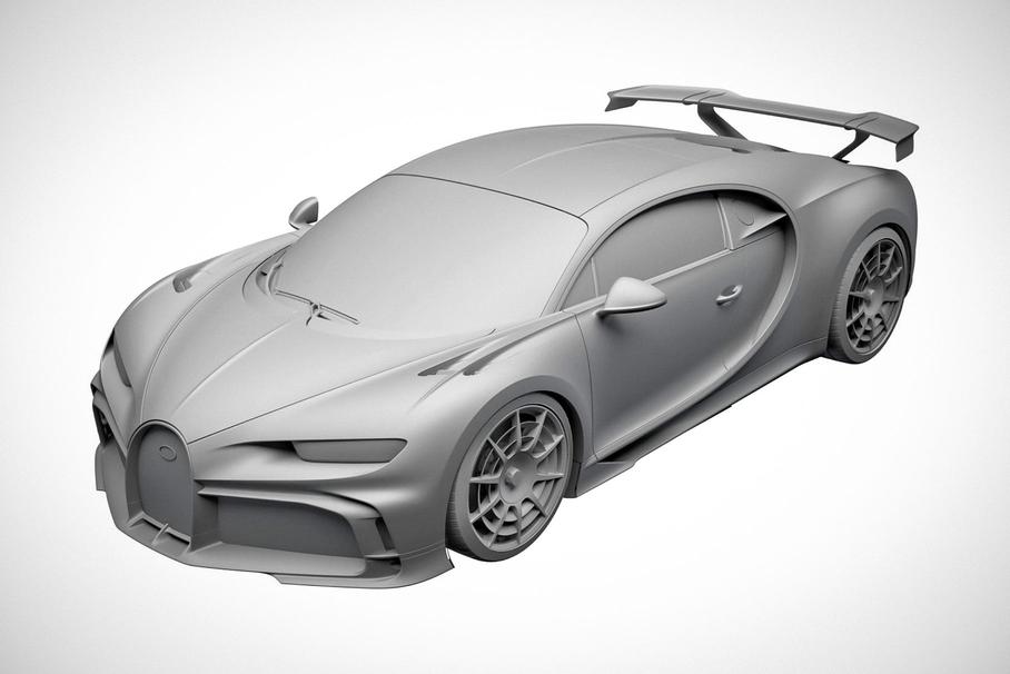 1500-сильный гиперкар от Bugatti за 300 млн рублей запатентован в РФ