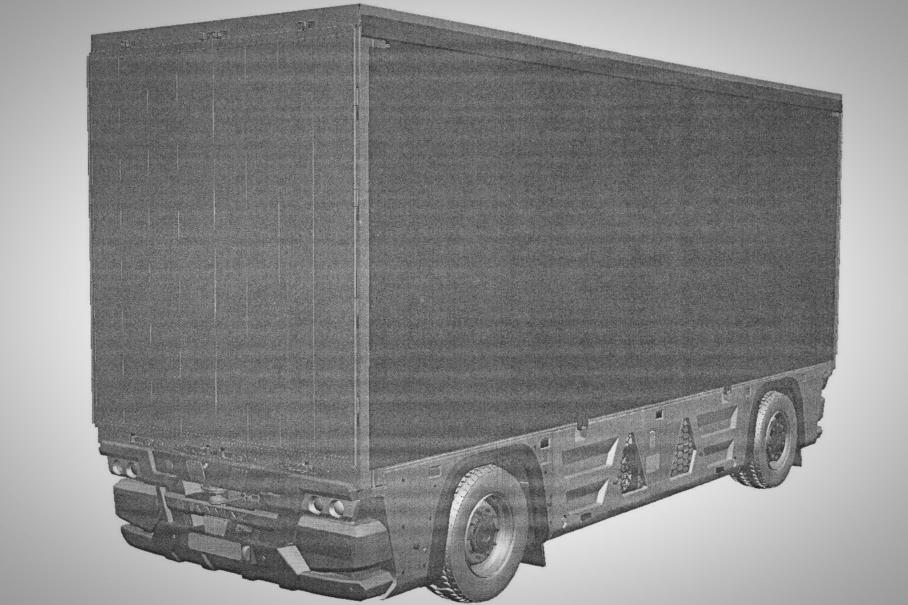 «КамАЗ» запатентовал электрический грузовик без кабины
