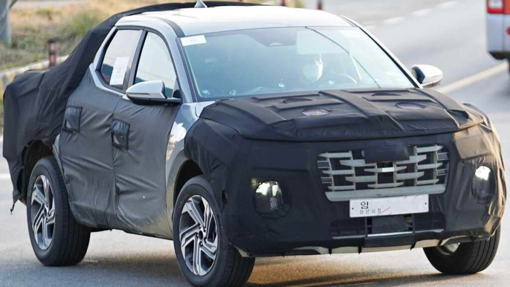 Пикап Hyundai Santa Cruz вышел на финальные тесты