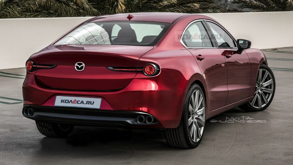 Представлены изображения новой Mazda 6