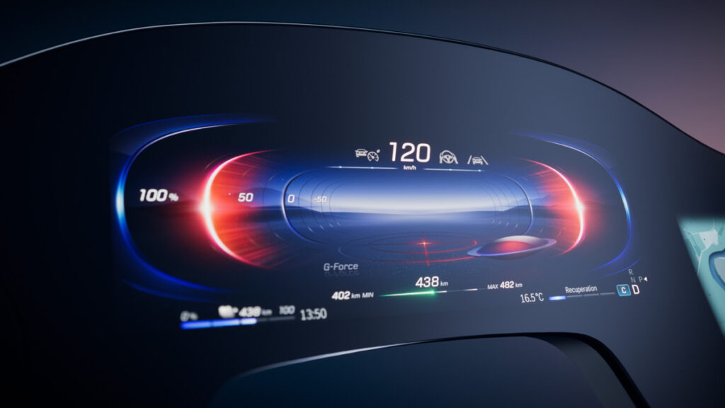 Mercedes-Benz показал новый 56-дюймовый «гиперэкран» для электромобилей