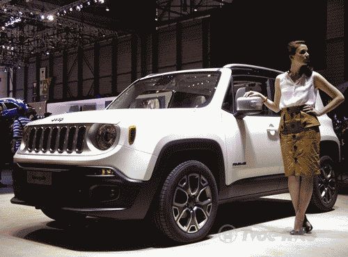 Новый вседорожник Jeep Renegade удивил женевскую публику