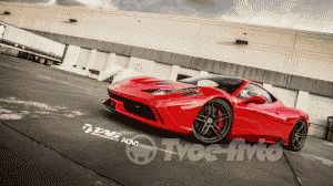 Автомобиль  Ferrari 458 Speciale обновлен