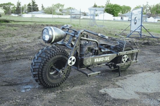 Мотоцикл из игры Fallout 3 стал реальностью