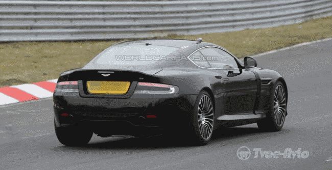 Aston Martin вывел на тесты преемника DB9