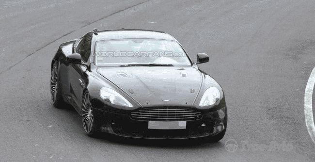 Aston Martin вывел на тесты преемника DB9