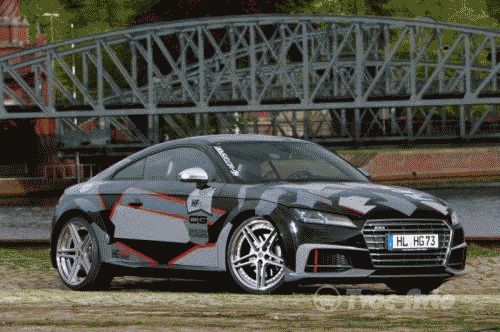 Audi TTS попала в руки немецким специалистам из HG-Motorsport