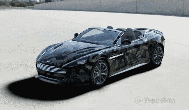 Кутюрье Валентино "одел" Aston Martin Vanquish Volante