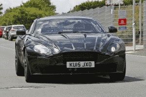 Aston Martin DB11 проходит тесты на Нюрбургринге