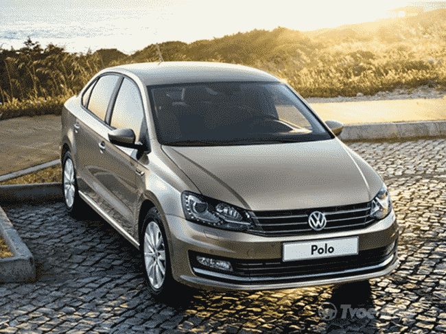 Volkswagen в России представил обновленный седан Polo