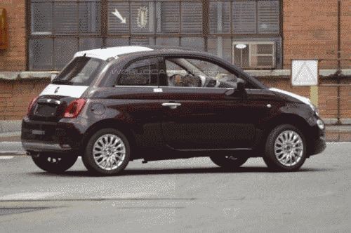 В сети рассекретили внешность обновленного Fiat 500