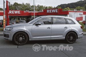 Новый кроссовер Audi SQ7 вывели на тесты без камуфляжа