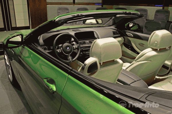 Компания BMW показала новую версию модели "650i Java Green"