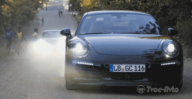 В сети появились официальные снимки обновленного Porsche 911