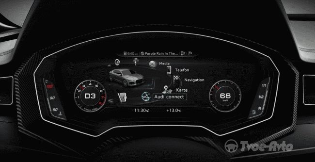 В 2016 году у Audi A3 появится полностью цифровая приборная панель